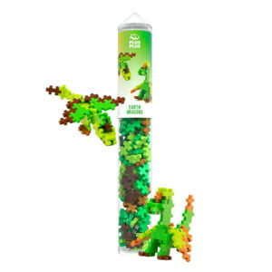 Plus Plus Tube Earth Dragon